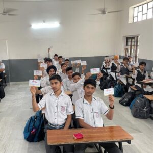 Voter Awareness Campaign at Pooja Modern Public School