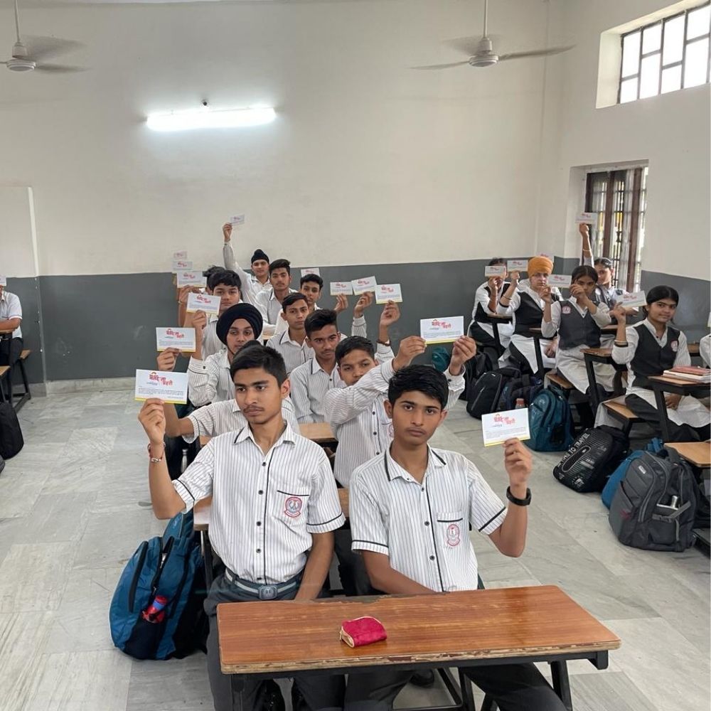 Voter Awareness Campaign at Pooja Modern Public School
